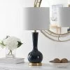 Gaetna Glass Table Lamp - Navy - Safavieh