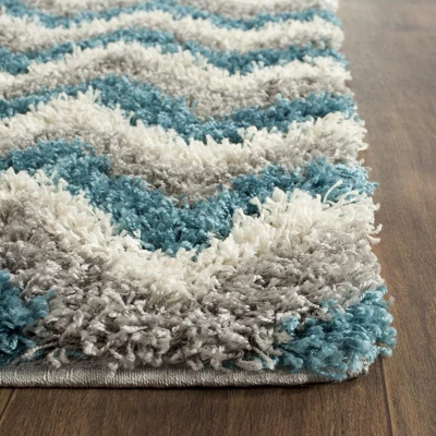 Shag Kids SGK568 Power Loomed Area Rug - Safavieh - Image 2
