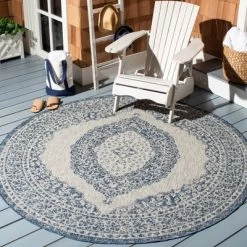 Courtyard CY8751 Power Loomed Indoor/Outdoor Area Rug - Safavieh