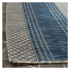 Clara Outdoor Rug Gray/Navy - Safavieh