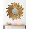 Sunburst Decorative Wall Mirror Gold - Safavieh