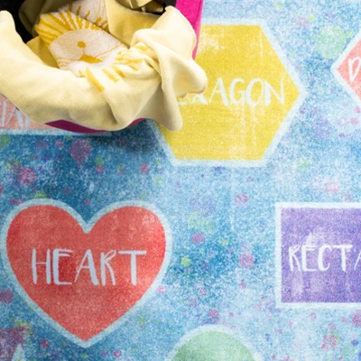 Kids Playhouse KPH201 Power Loomed Area Rug - Safavieh - Image 5