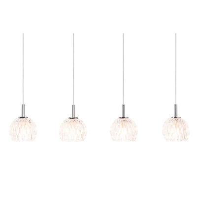Lanson Pendant Chrome/Clear - Safavieh - Image 3