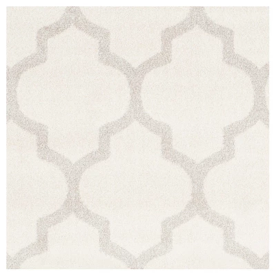 2'6"X4' Rectangle Amherst Outdoor Patio Rug Beige/Light Gray - Safavieh - Image 3