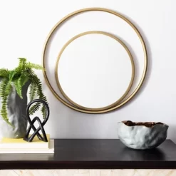 Wonder Mirror - Brushed Brass - Safavieh