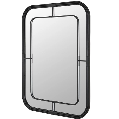 Silter Mirror - Black - Safavieh - Image 2