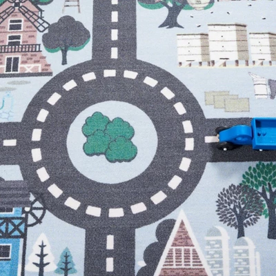 Kids Playhouse KPH232 Power Loomed Area Rug - Safavieh - Image 5