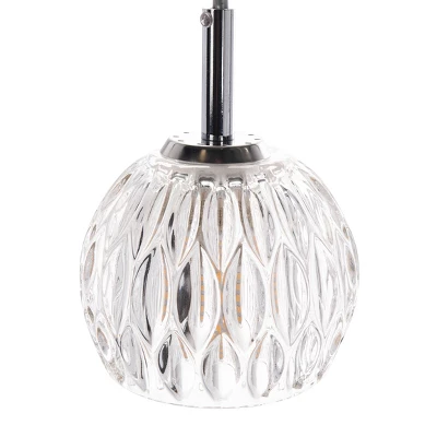 Lanson Pendant Chrome/Clear - Safavieh - Image 7