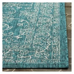 Lily 8' X 11' Indoor/Outdoor Rug - Turquoise - Safavieh