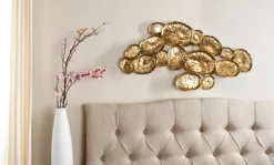 Coral Plate Wall Décor - Gold - Safavieh