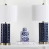 Roxanne Table Lamp (Set Of 2) - Navy - Safavieh