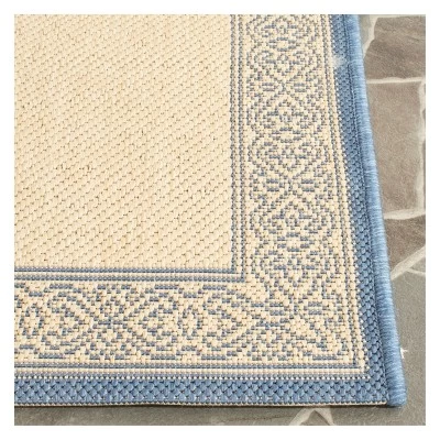 Antibes Border Outdoor Rug - Safavieh - Image 2