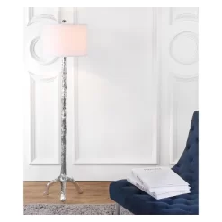 58" Branch Floor Lamp Silver (Includes CFL Light Bulb) - Safavieh