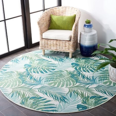 Barbados BAR592 Power Loomed Indoor/Outdoor Area Rug - Safavieh - Image 2