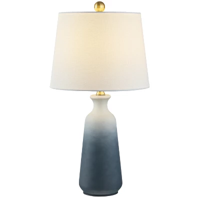 Narem Table Lamp - White/Blue - Safavieh - Image 2